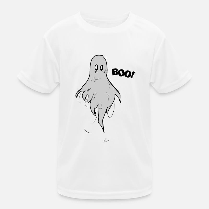BOO! COOl_GHOST Kinder Funktions-T-Shirt