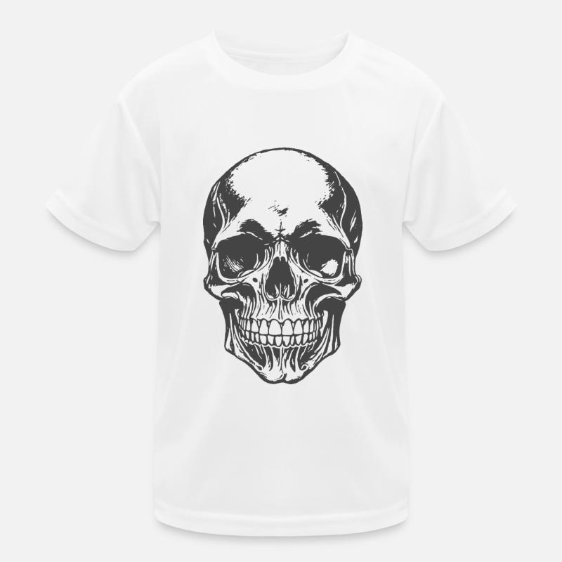 Crâne T-shirt sport Enfant
