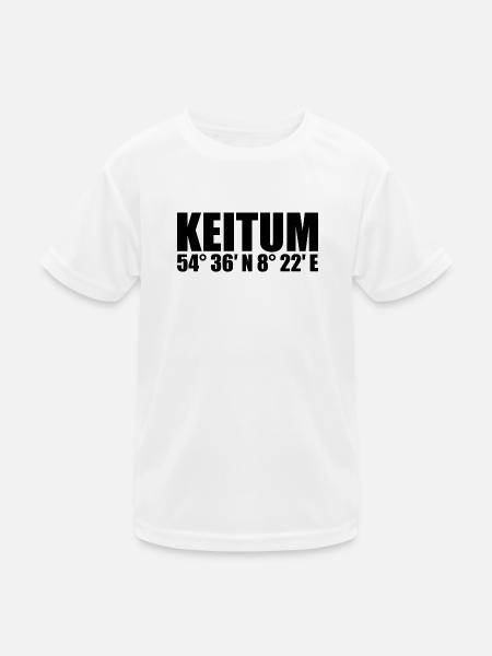 Keitum coordinates - Kids Functional T-Shirt - white - Front