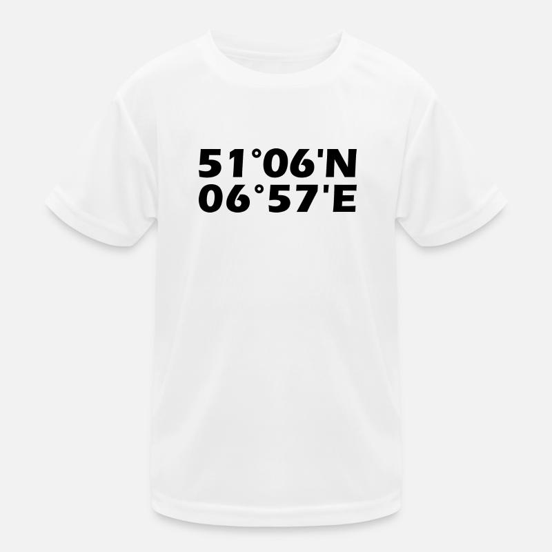 Coordonnées de Langenfeld (Rhénanie) T-shirt sport Enfant