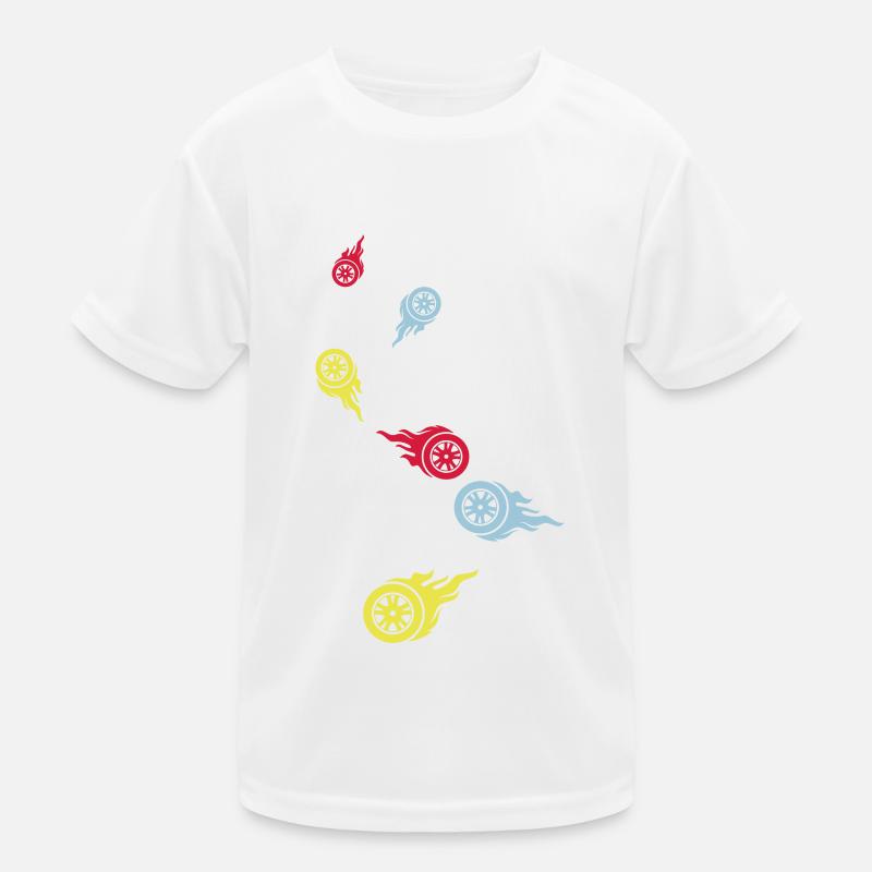 Incendie de pneus T-shirt sport Enfant
