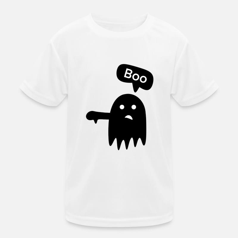 Effrayant « Boo ! » T-shirt sport Enfant