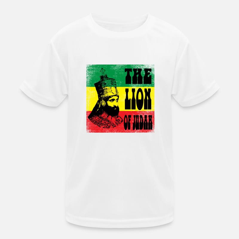 Reggae eu - Kids Functional T-Shirt - white