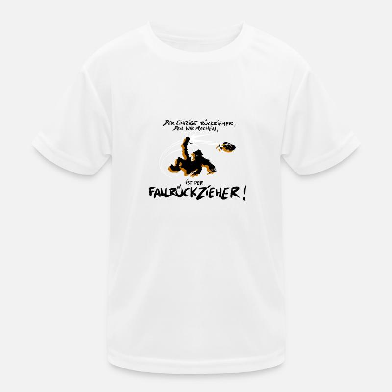 Die Wilden Kerle Fallrückzieher Spruch Kinder Funktions-T-Shirt