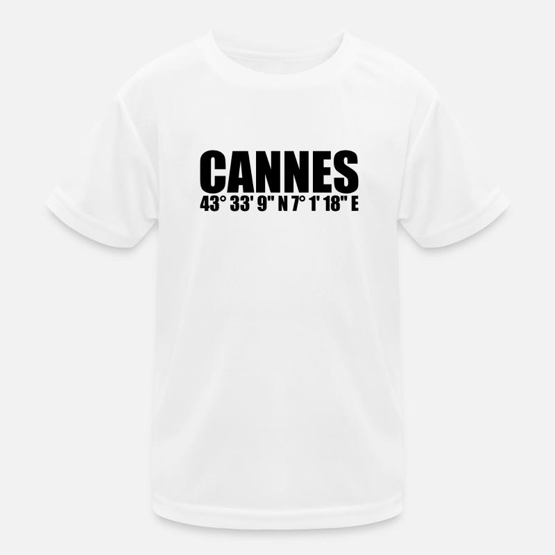 Coordonnées Cannes T-shirt sport Enfant