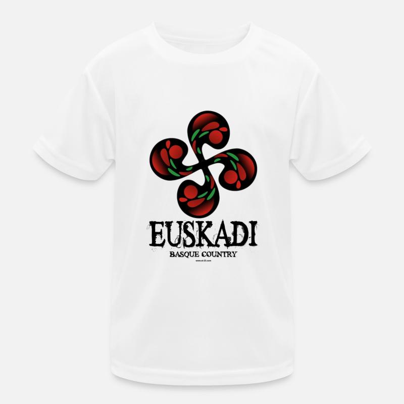 croix basque T-shirt sport Enfant