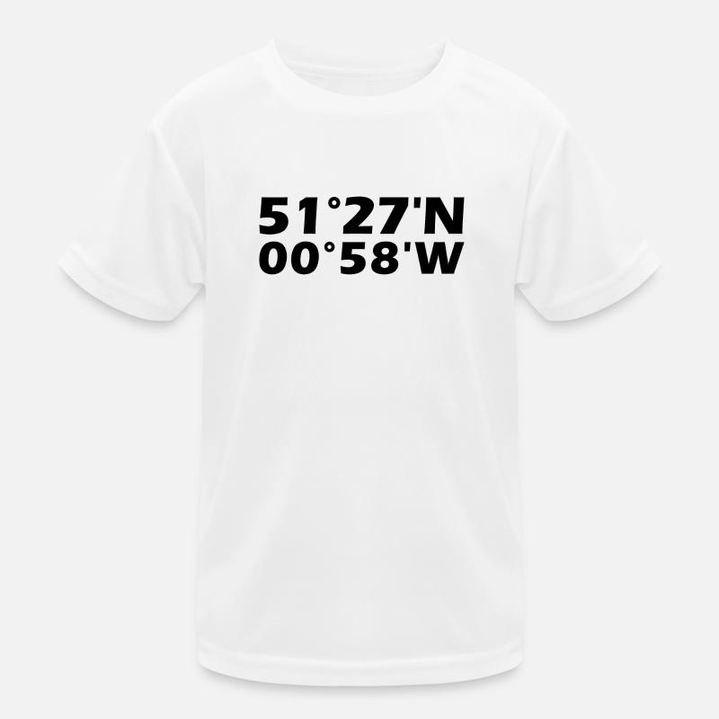 Reading Coordinates Kids Functional T-Shirt