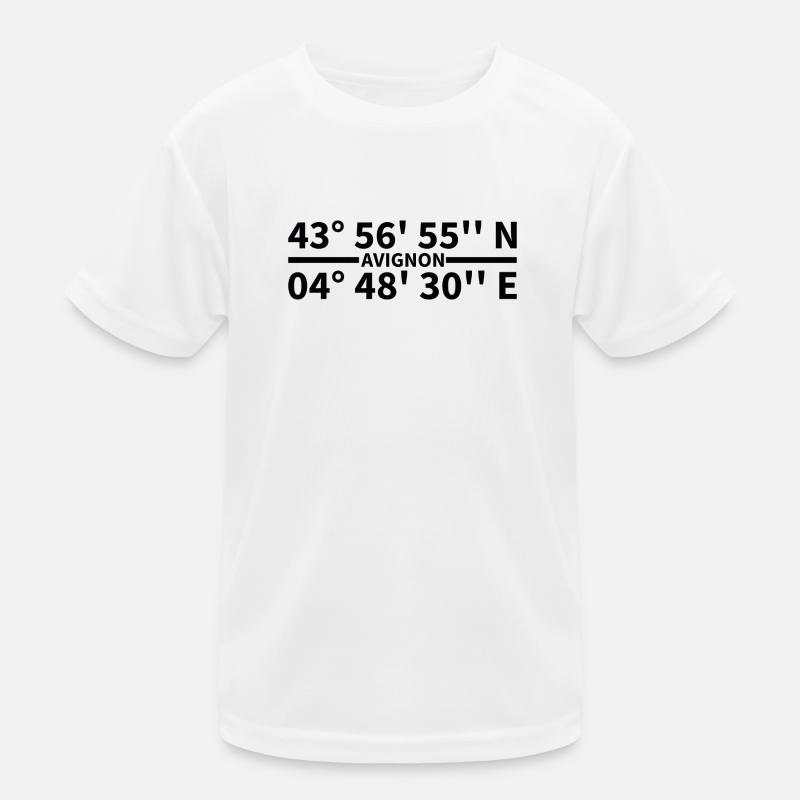 Coordonnées d’Avignon T-shirt sport Enfant
