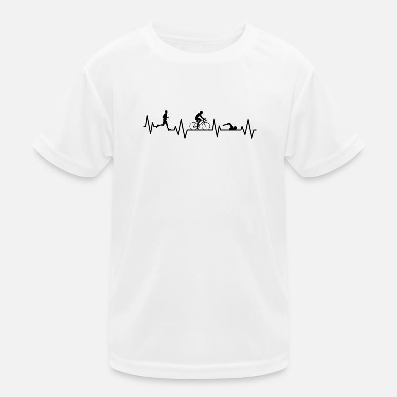 Triathlon Triathlet Kinder Funktions-T-Shirt