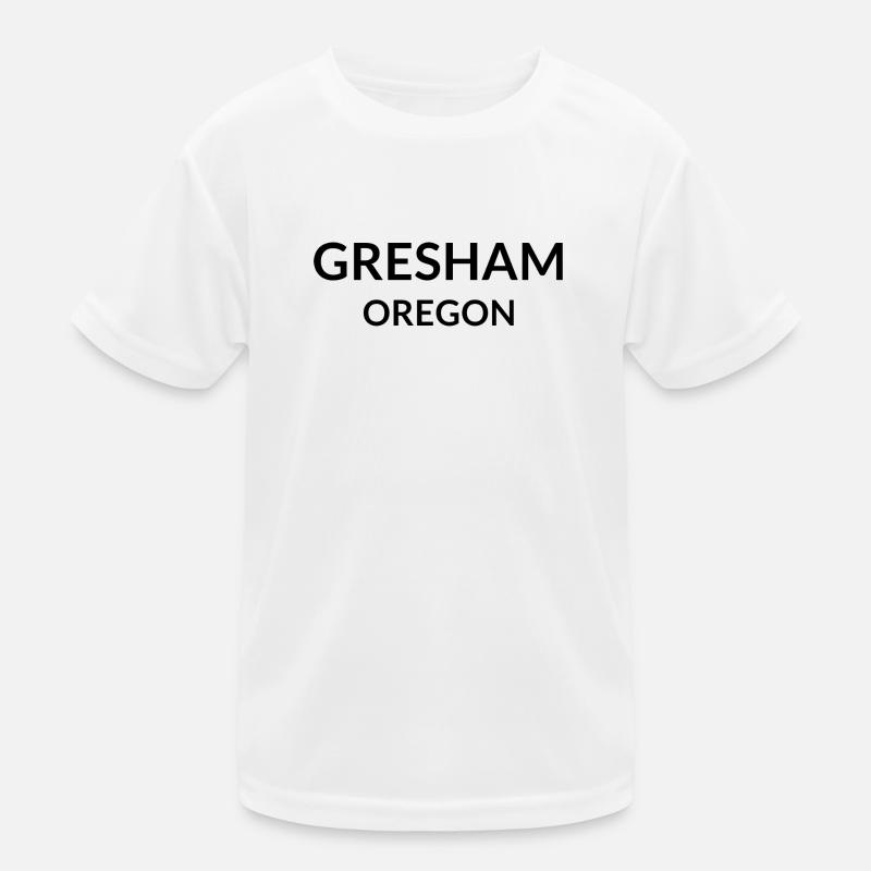 Gresham Oregon USA Kinder Funktions-T-Shirt