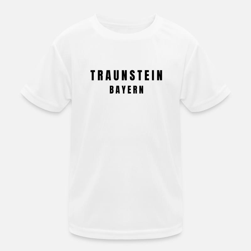Traunstein, Bavaria Kids Functional T-Shirt