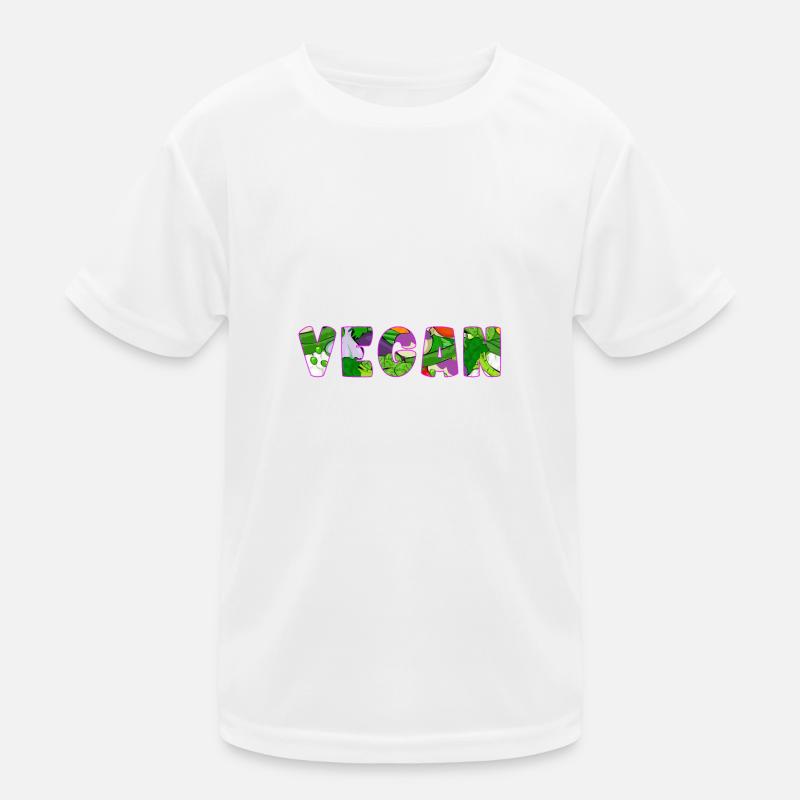 vegan Kinder Funktions-T-Shirt