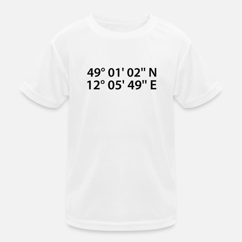 Regensburg Coordinates Kids Functional T-Shirt