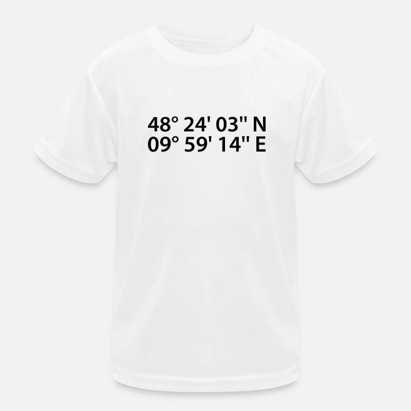 Coordonnées Ulm T-shirt sport Enfant