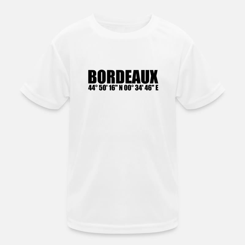Bordeaux coordinates Kids Functional T-Shirt