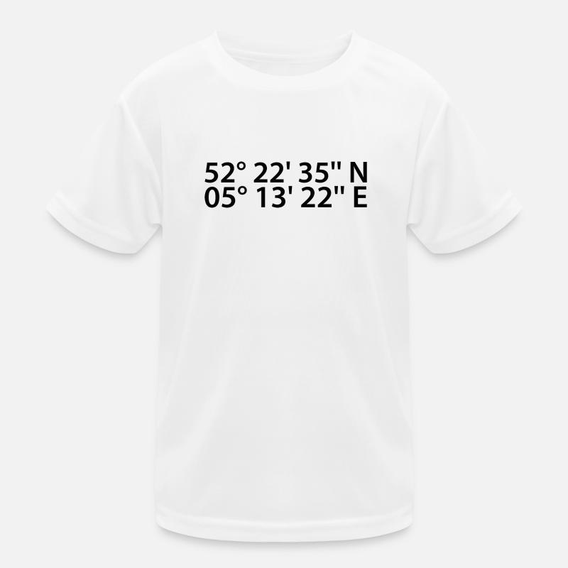 Coordonnées d’Almere T-shirt sport Enfant