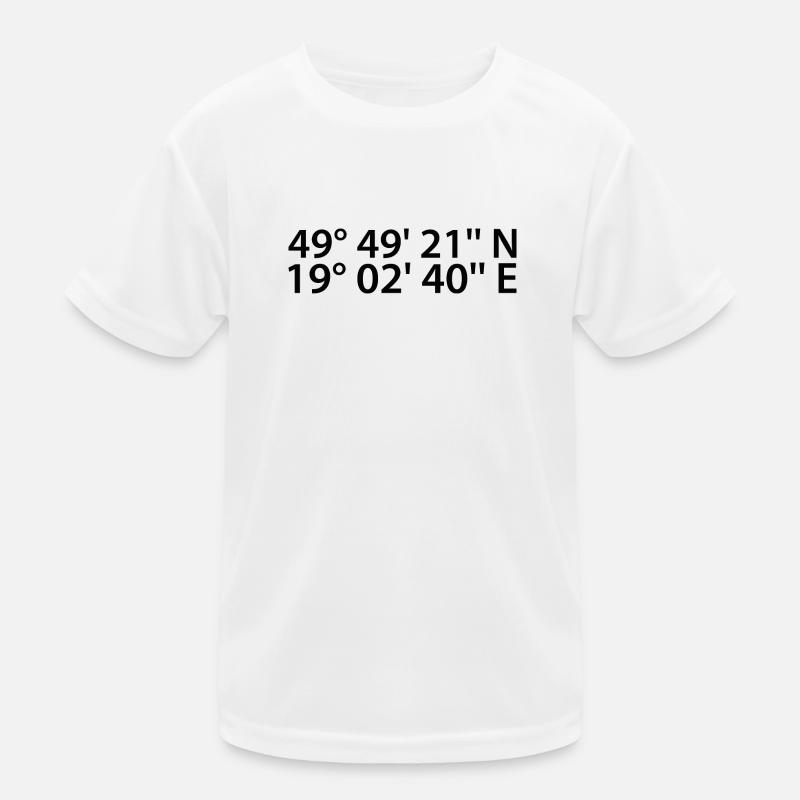 Bielsko-Biała coordinates Kids Functional T-Shirt