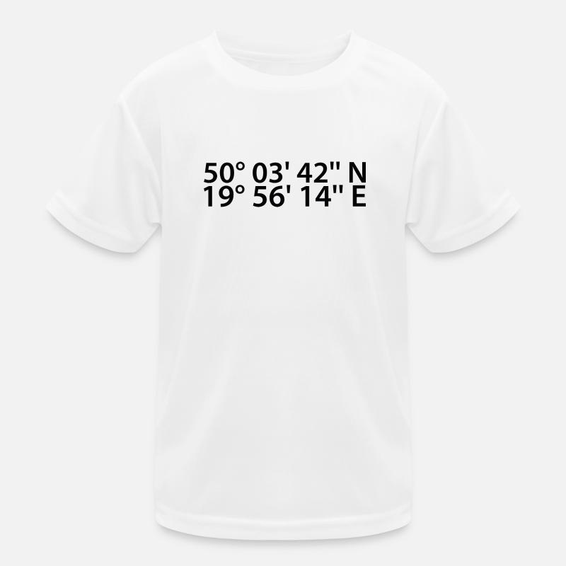 Krakow Coordinates Kids Functional T-Shirt