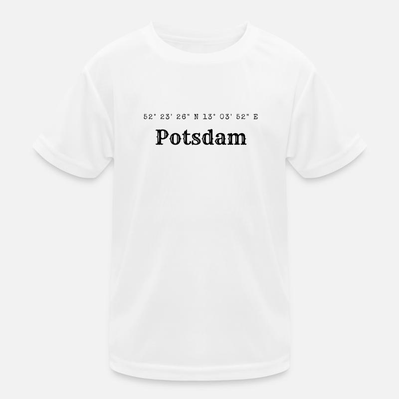 Potsdam coordinates Kids Functional T-Shirt