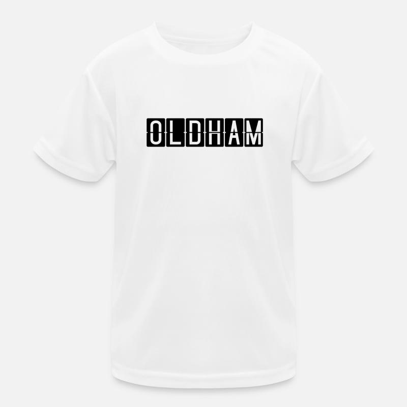 Panneau de l’aéroport d’Oldham T-shirt sport Enfant