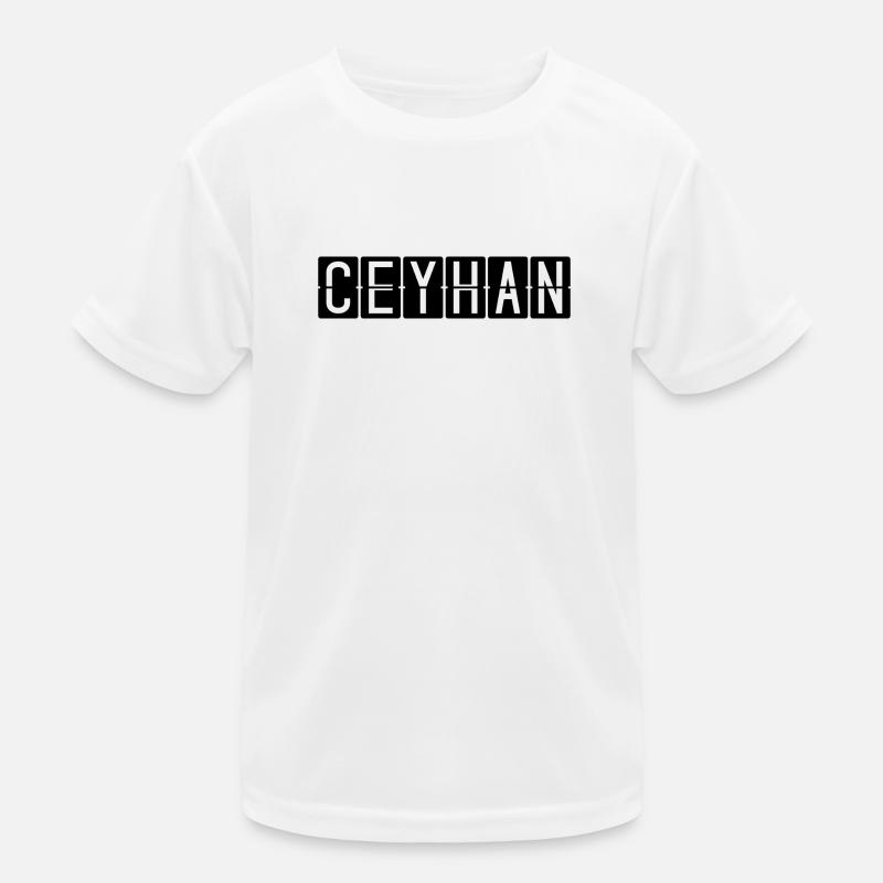 Ceyhan Flughafentafel Kinder Funktions-T-Shirt