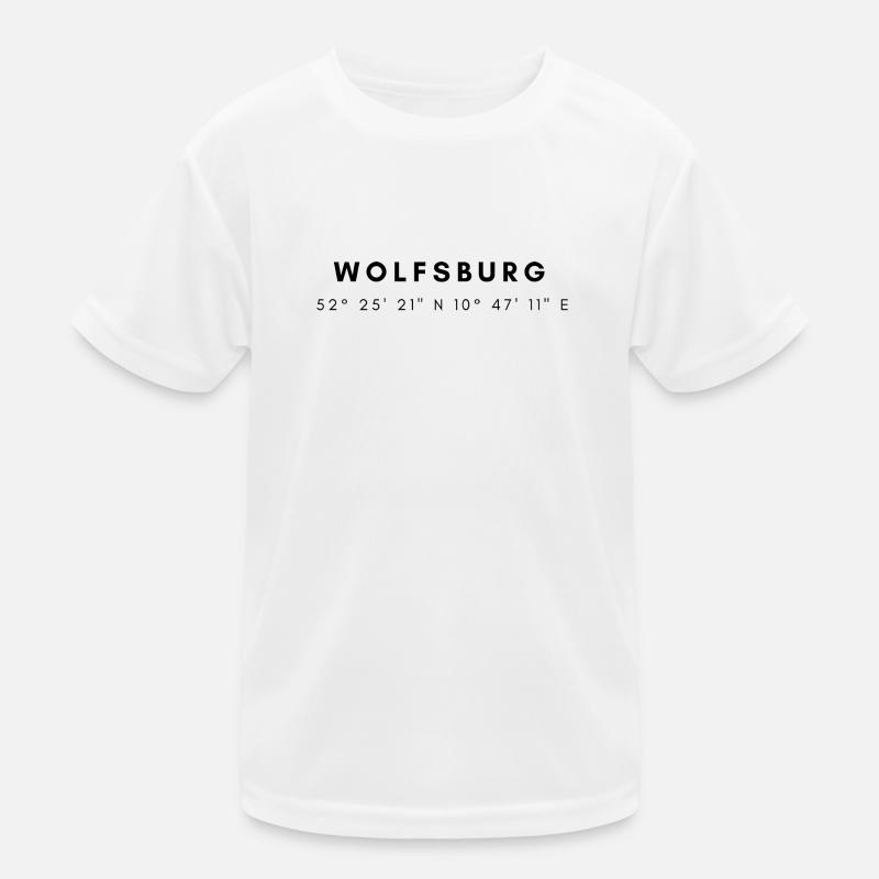 les coordonnées de Wolfsburg T-shirt sport Enfant