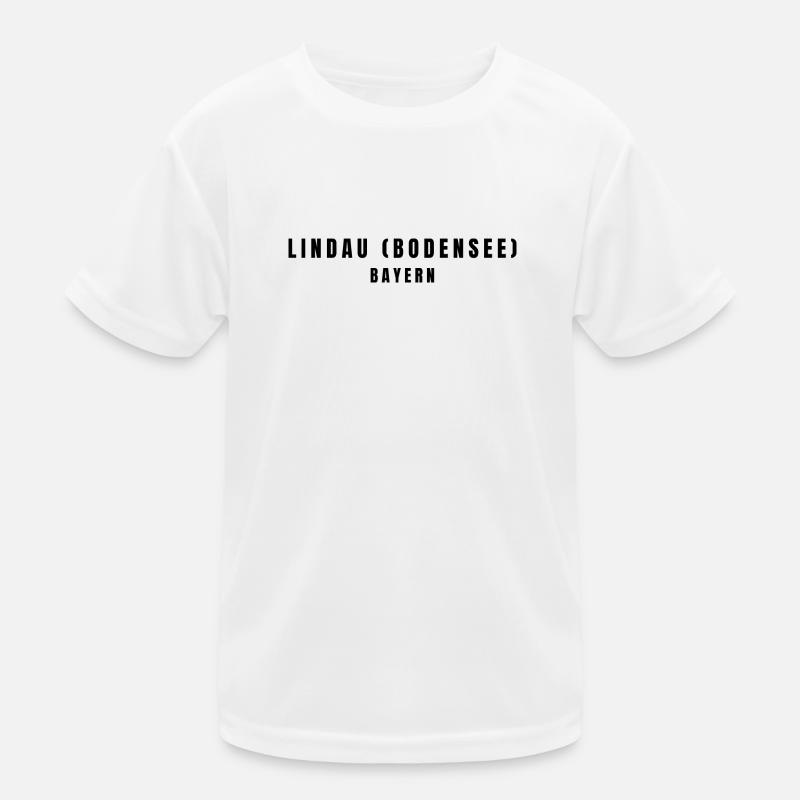 Lindau (Bodensee) Bayern Kinder Funktions-T-Shirt