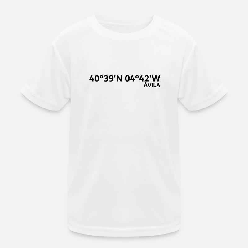 Coordonnées d’Ávila T-shirt sport Enfant