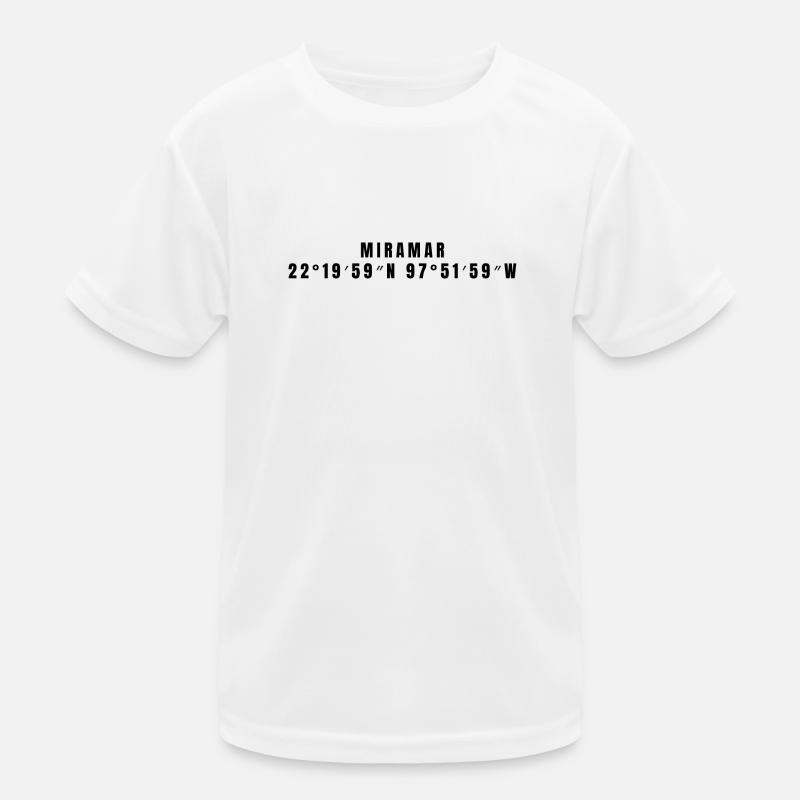 Coordonnées Miramar Mexico T-shirt sport Enfant