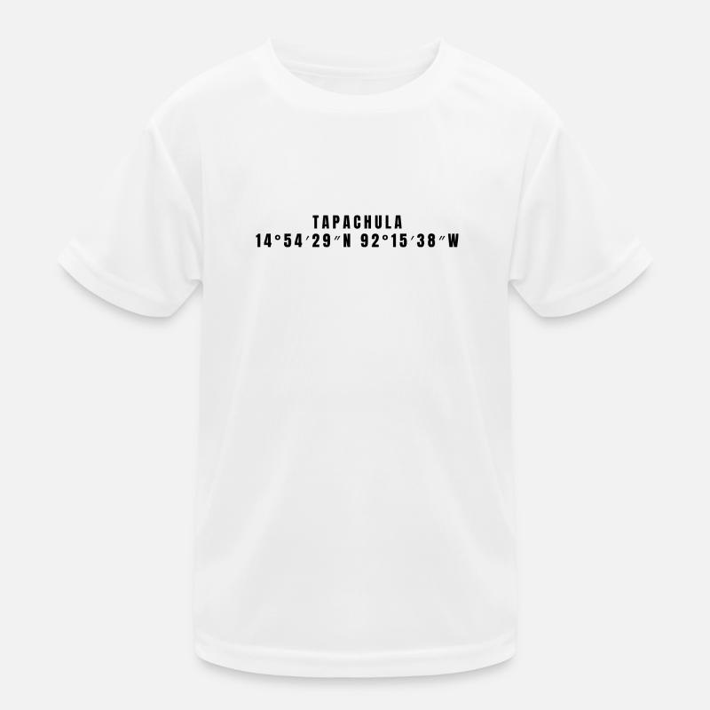 Coordonnées de Tapachula, Mexique T-shirt sport Enfant