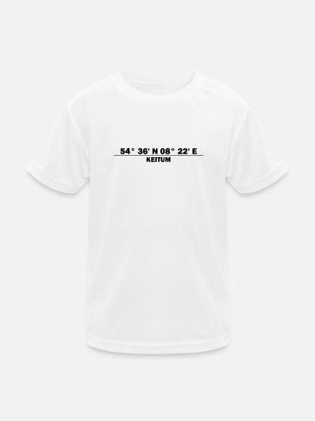 Keitum coordinates - Kids Functional T-Shirt - white - Front