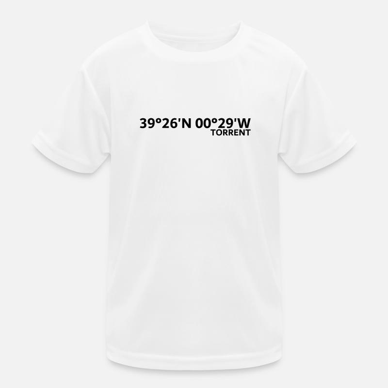 Torrent Coordinates Kids Functional T-Shirt