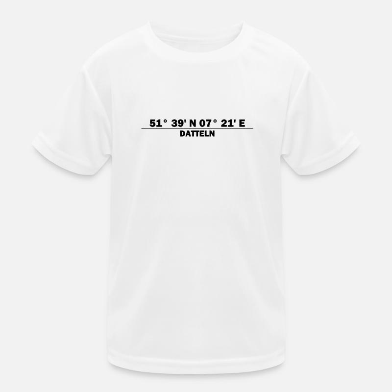 Coordonnées des dates T-shirt sport Enfant