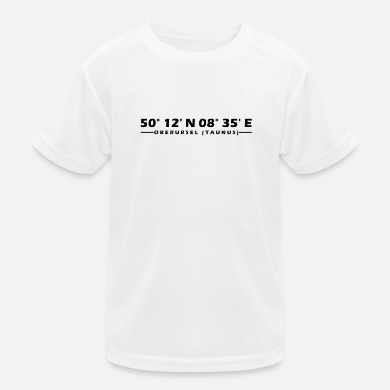 Oberursel (Taunus) coordinates Kids Functional T-Shirt