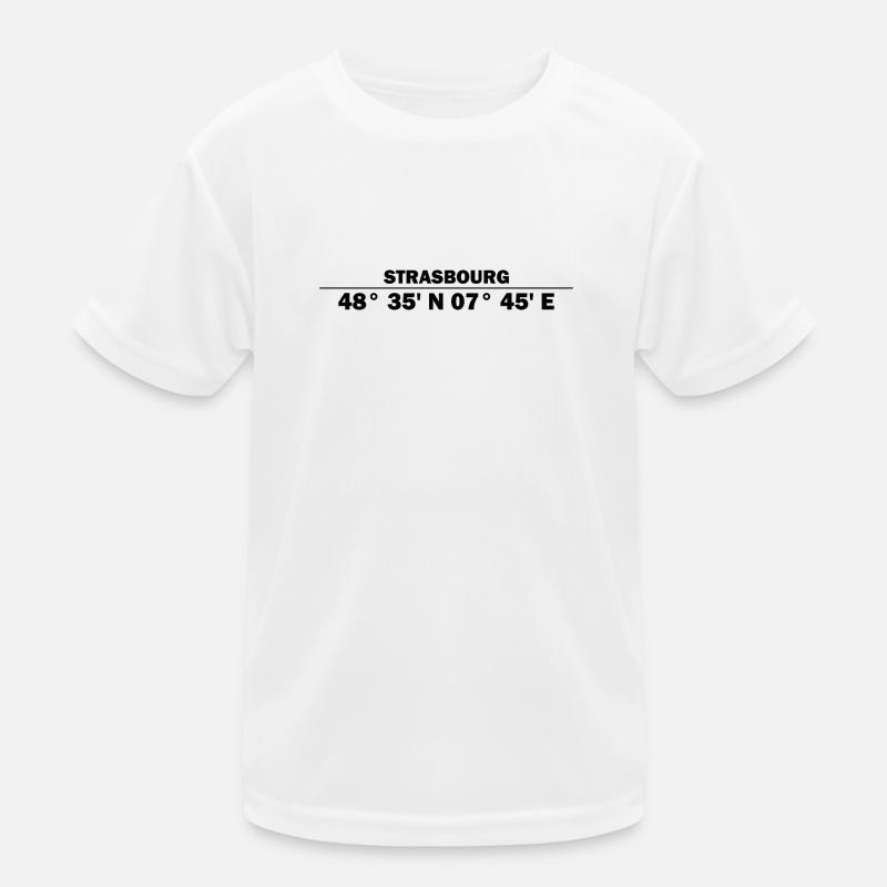 Strasbourg coordonne T-shirt sport Enfant