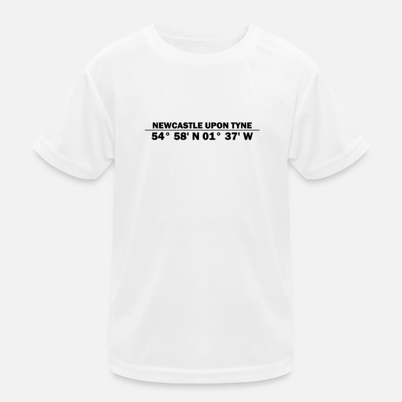 Coordonnées de Newcastle upon Tyne T-shirt sport Enfant