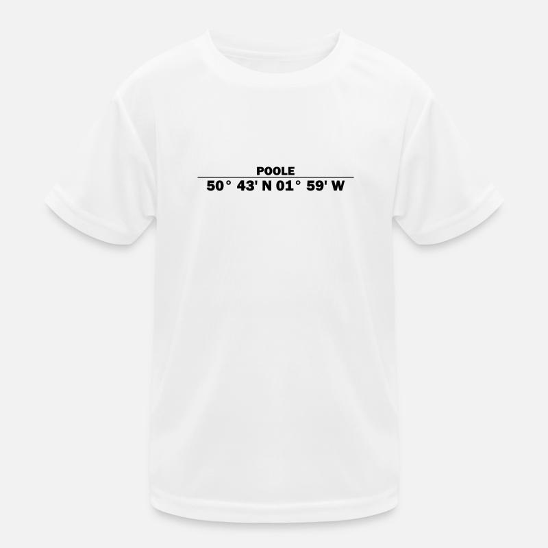 Poole coordinates Kids Functional T-Shirt