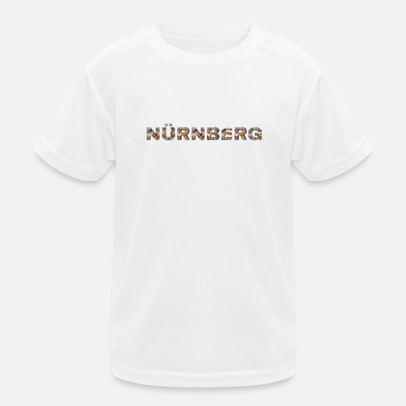 Nürnberg Hund Kinder Funktions-T-Shirt