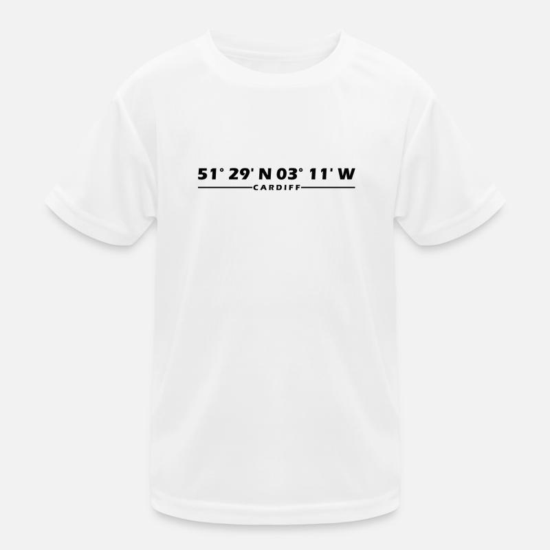 Cardiff Coordinates Kids Functional T-Shirt