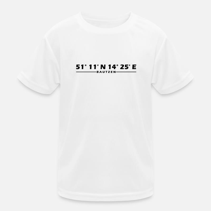 Bautzen coordinates Kids Functional T-Shirt