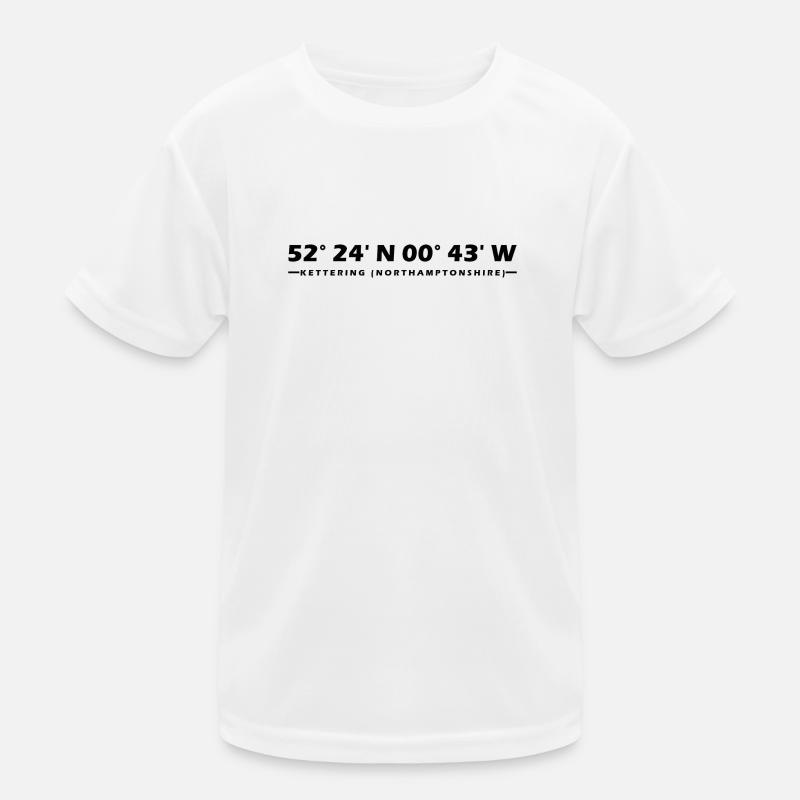 Kettering (Northamptonshire) coordinates Kids Functional T-Shirt