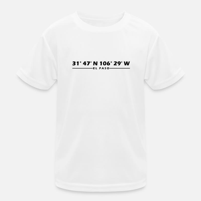 El Paso Coordinates Kids Functional T-Shirt