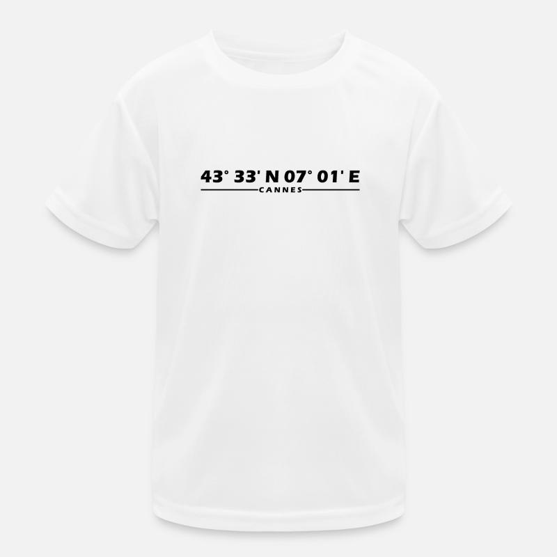 Coordonnées Cannes T-shirt sport Enfant