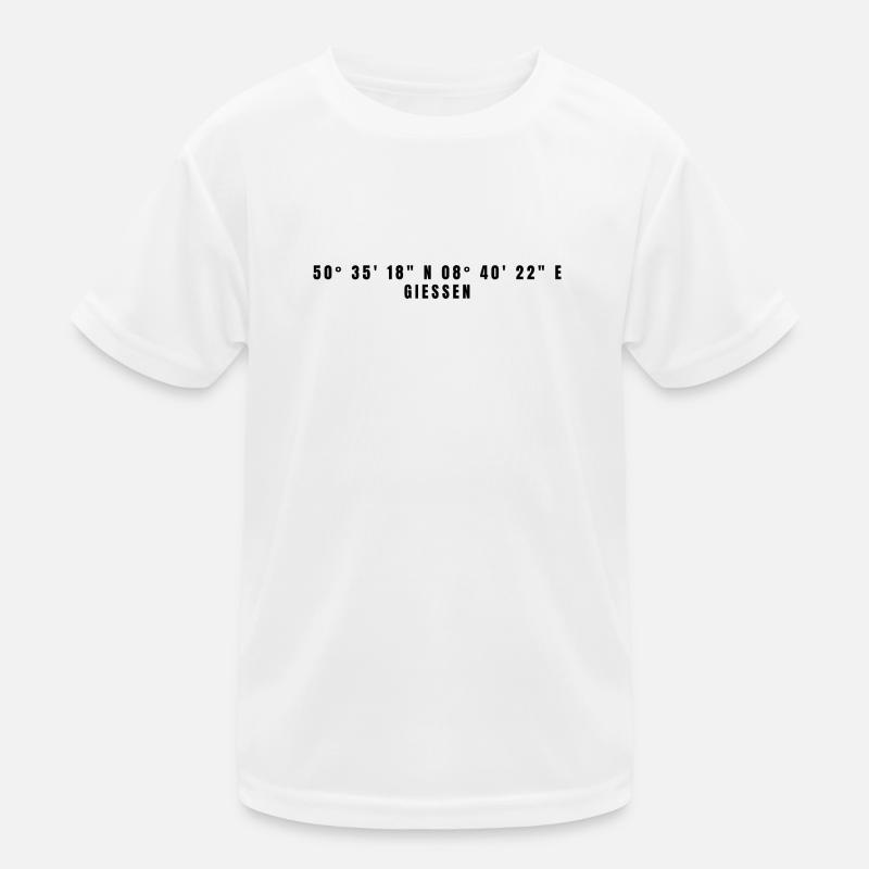 Giessen Hesse Coordinates Kids Functional T-Shirt