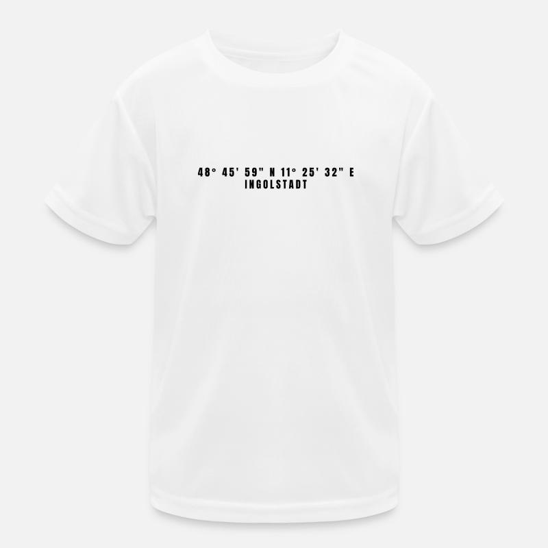 Coordonnées Ingolstadt Bavière T-shirt sport Enfant