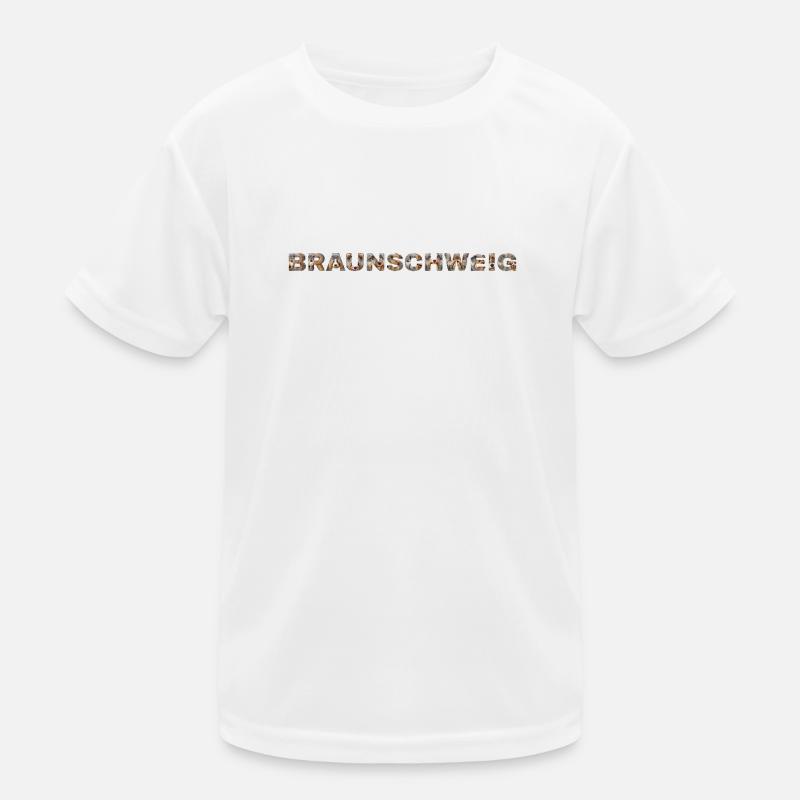 Braunschweig Hund Kinder Funktions-T-Shirt