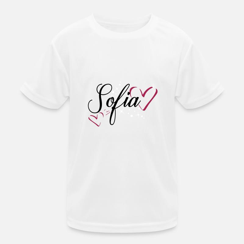 Sofia nom prénom T-shirt sport Enfant