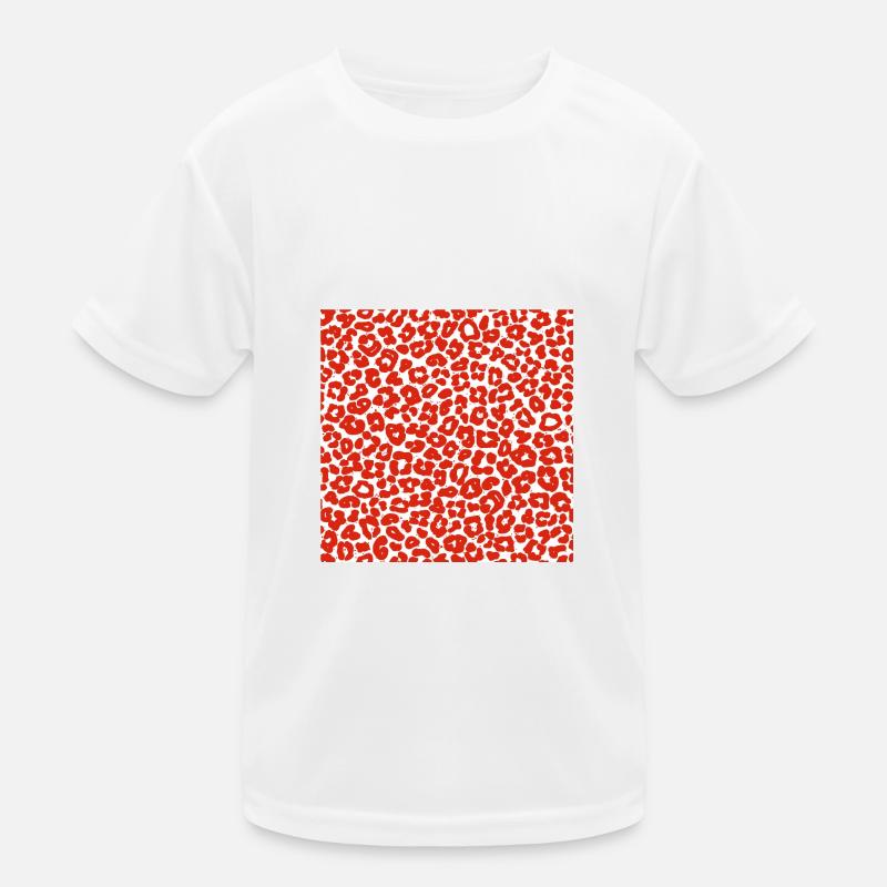 Peau d'animal avec style de couleur africaine T-shirt sport Enfant
