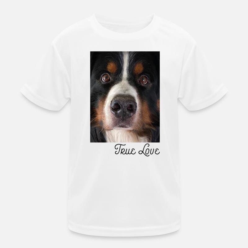 Visage Bouvier Bernois T-shirt sport Enfant