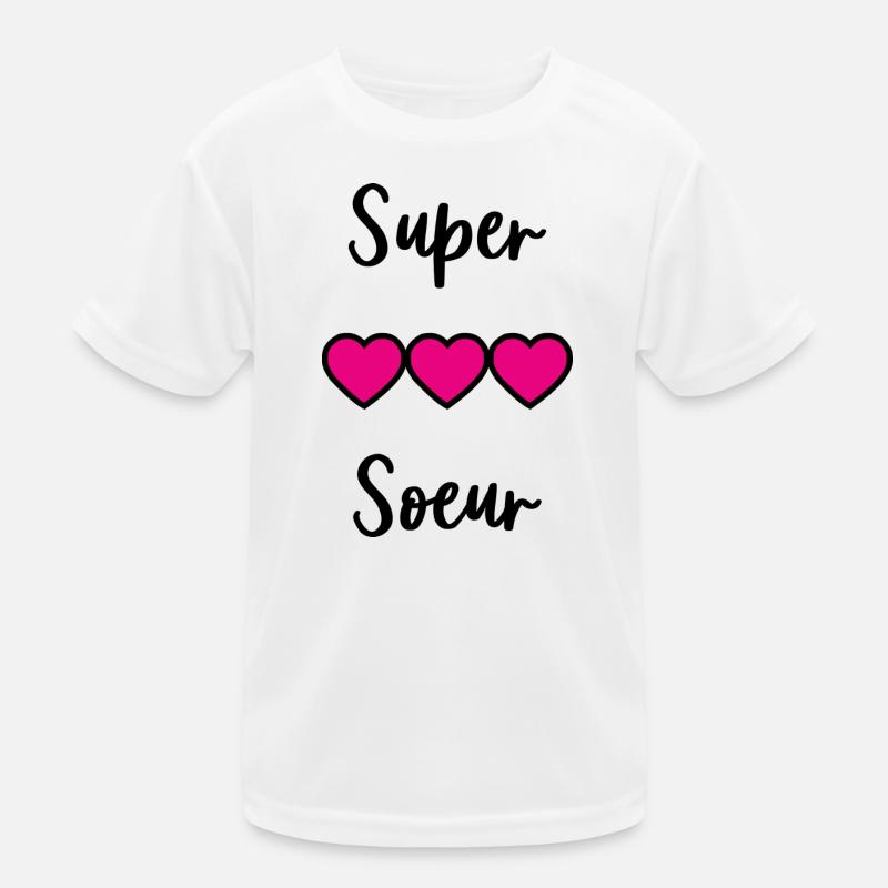 SUPER SCHWESTER Kinder Funktions-T-Shirt